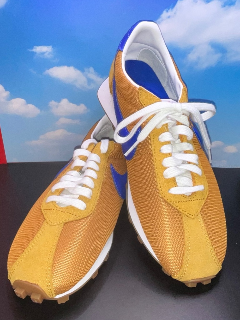 Nike LD-1000 Sneakers. Mustard Yellow/Blue. US W12/M10.5/EU44.5. NWOT/Box